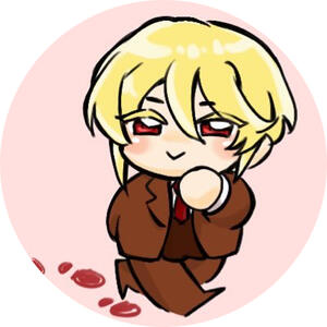 Cam's profile picture, showing chibi William